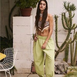 Free People Green Women's Pants